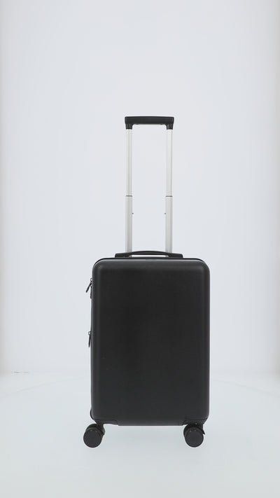 Wizard of Oz Ful 22.5" Black Carry-On Spinner Suitcase Rolling Luggage