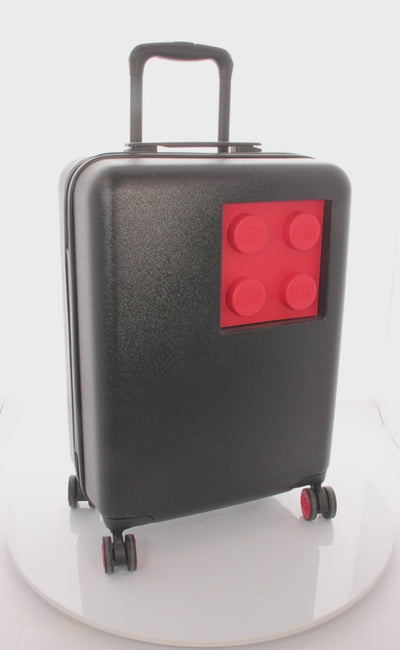 LEGO® Signature Brick Black Red Spinner Suitcase Luggage - best durable suitcases for travel