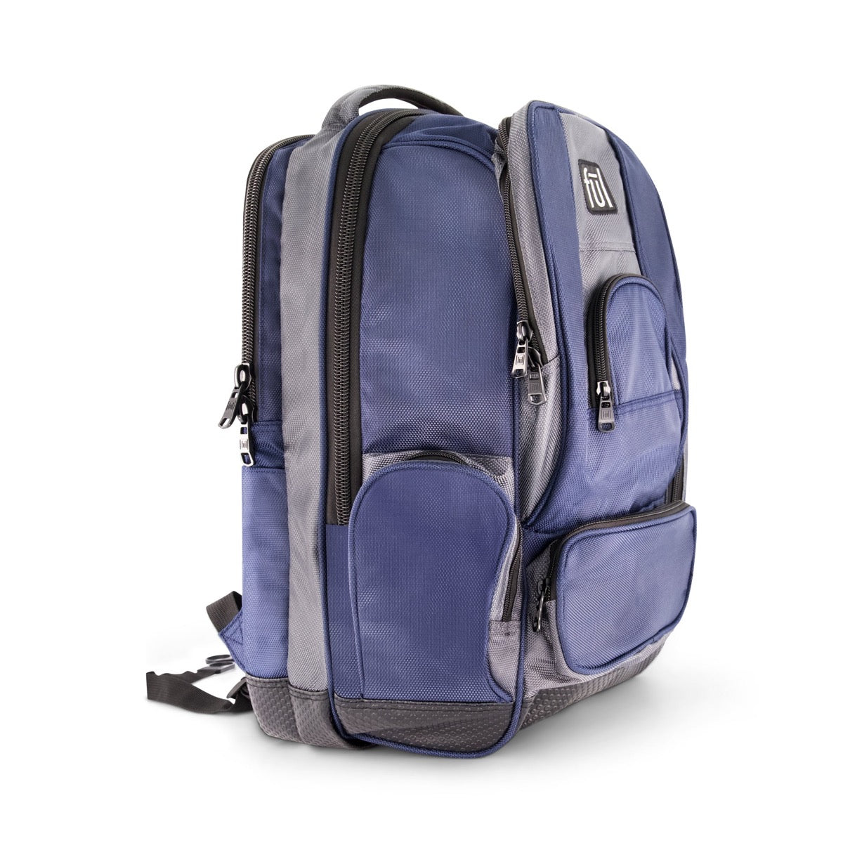 Big Easy Water Resistant 17" FŪL Laptop Carry-On Backpack Navy Grey