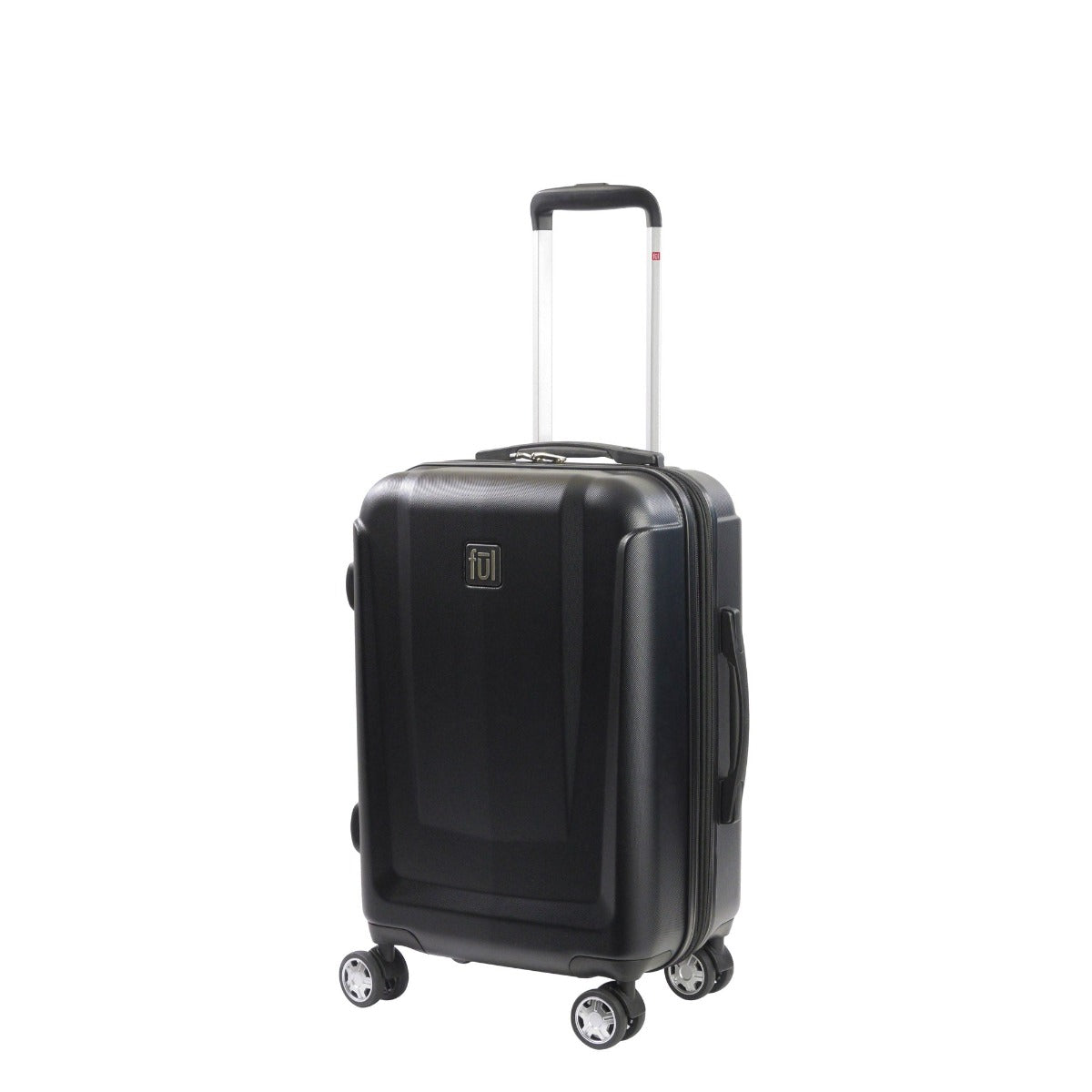 Ful Load Rider 21" spinner wheels rolling suitcase carry on hard sided luggage black