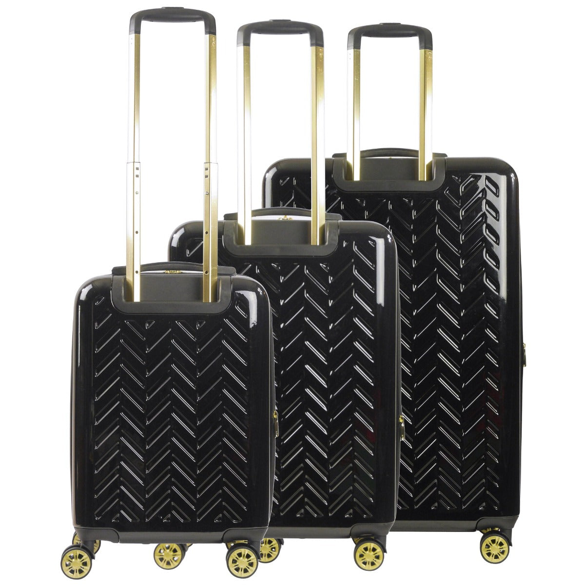 luggage set black