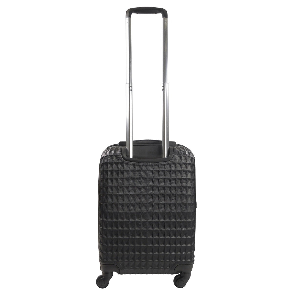 Ful Geo 22 inch carry on expandable hard sided spinner suitcase luggage black