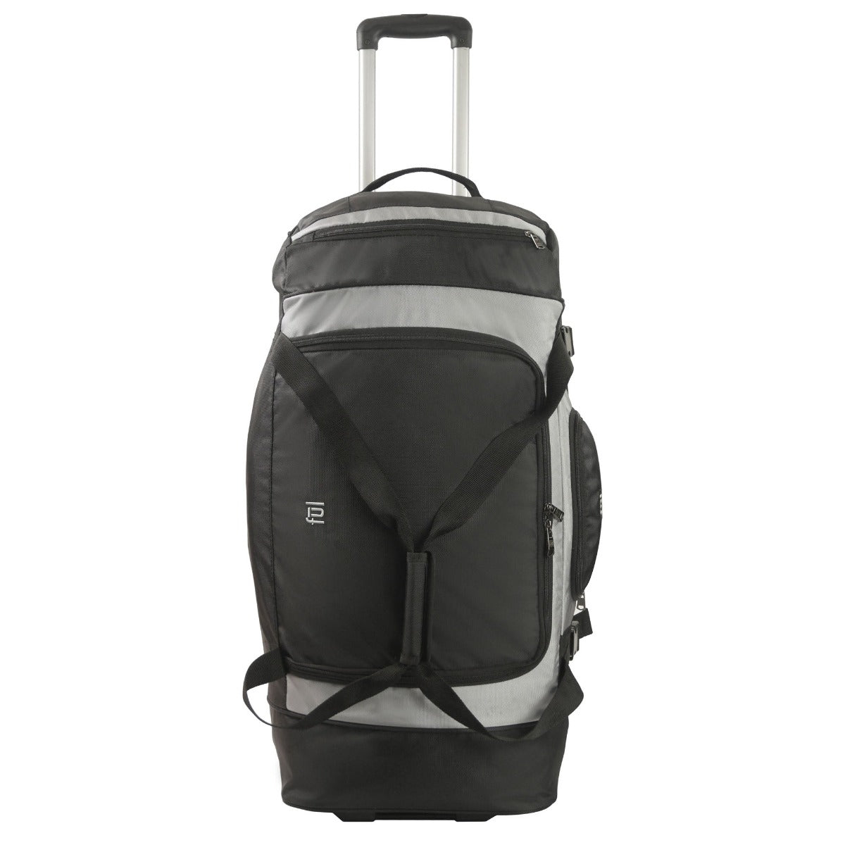 Rig Series 30 inch Split Level Ful Wheeled Rolling Duffle Travel Bag Black