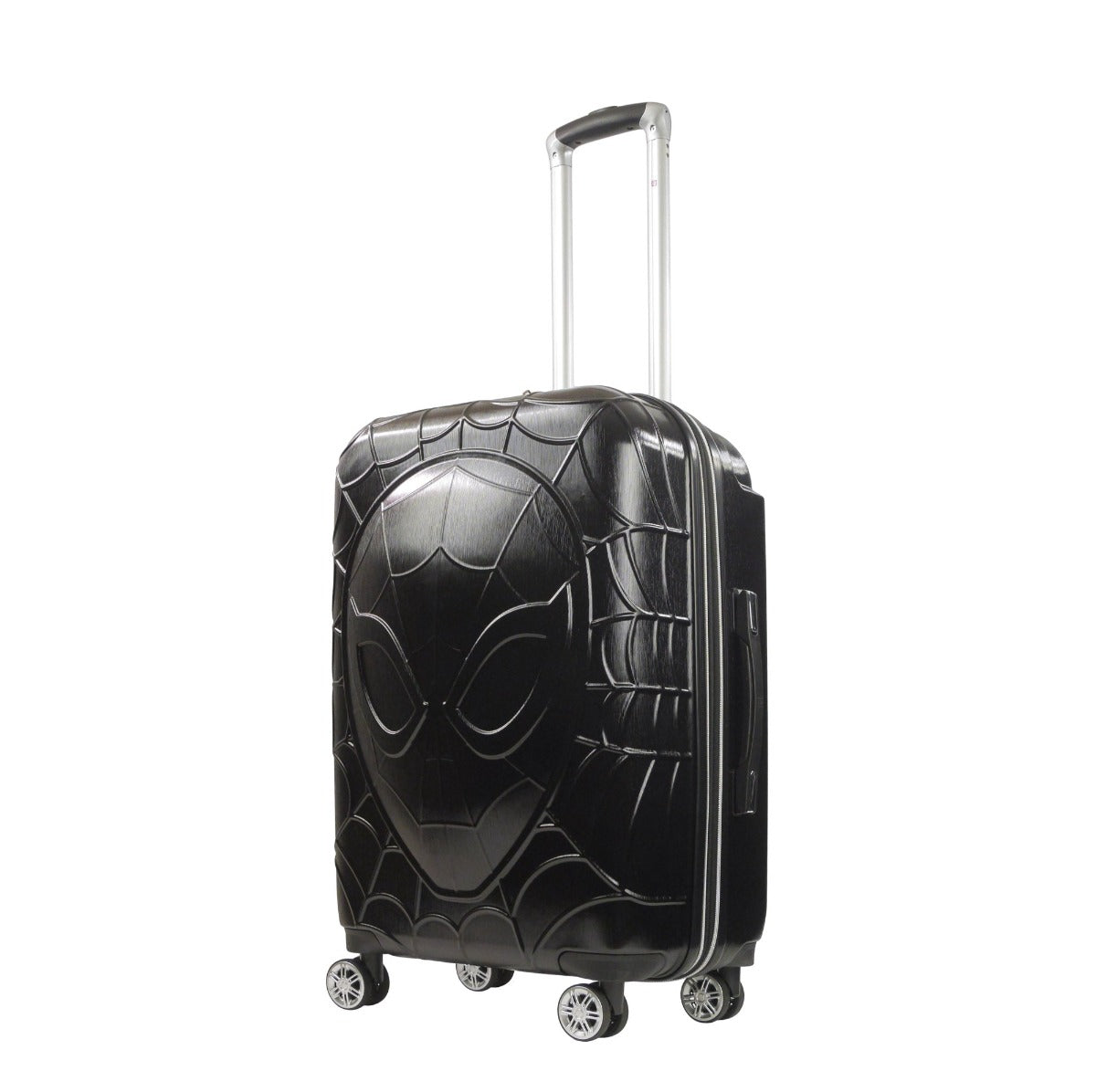Marvel Spiderman 25" check-in hard-sided spinner suitcase luggage in black
