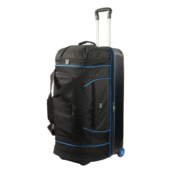 Rolling wheeled duffle bag store