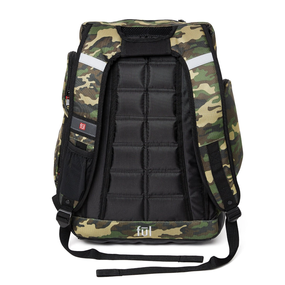 Refugee Woodland FŪL tech carry-on backpack camouflage