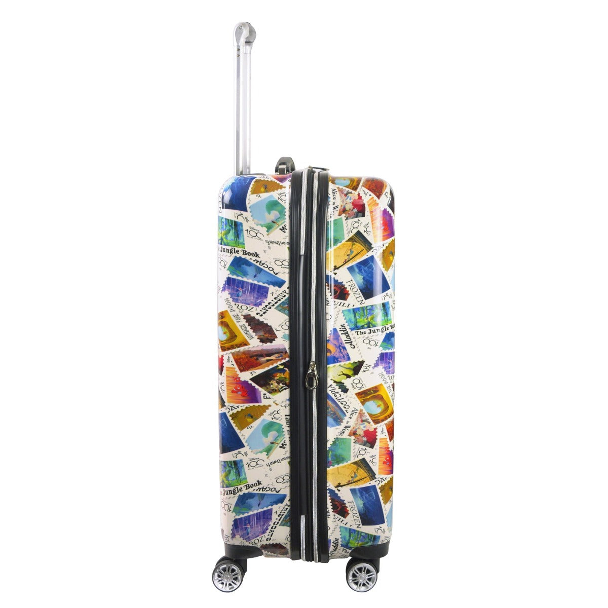 Disney by Ful 100 Years Stamps Hardside Spinner Luggage, 30 inch