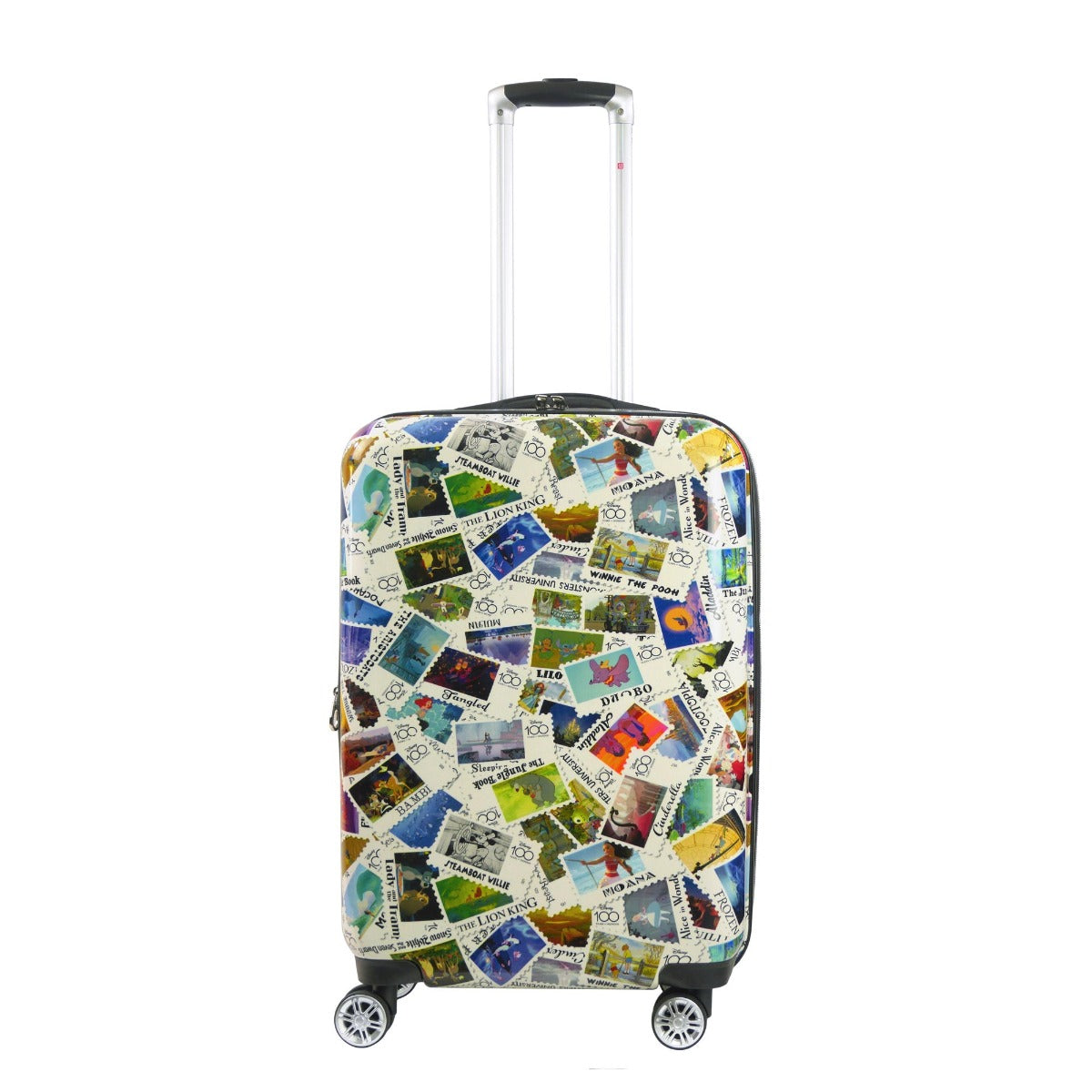 Suitcase with stickers by @frankes, Suitcase with travelling