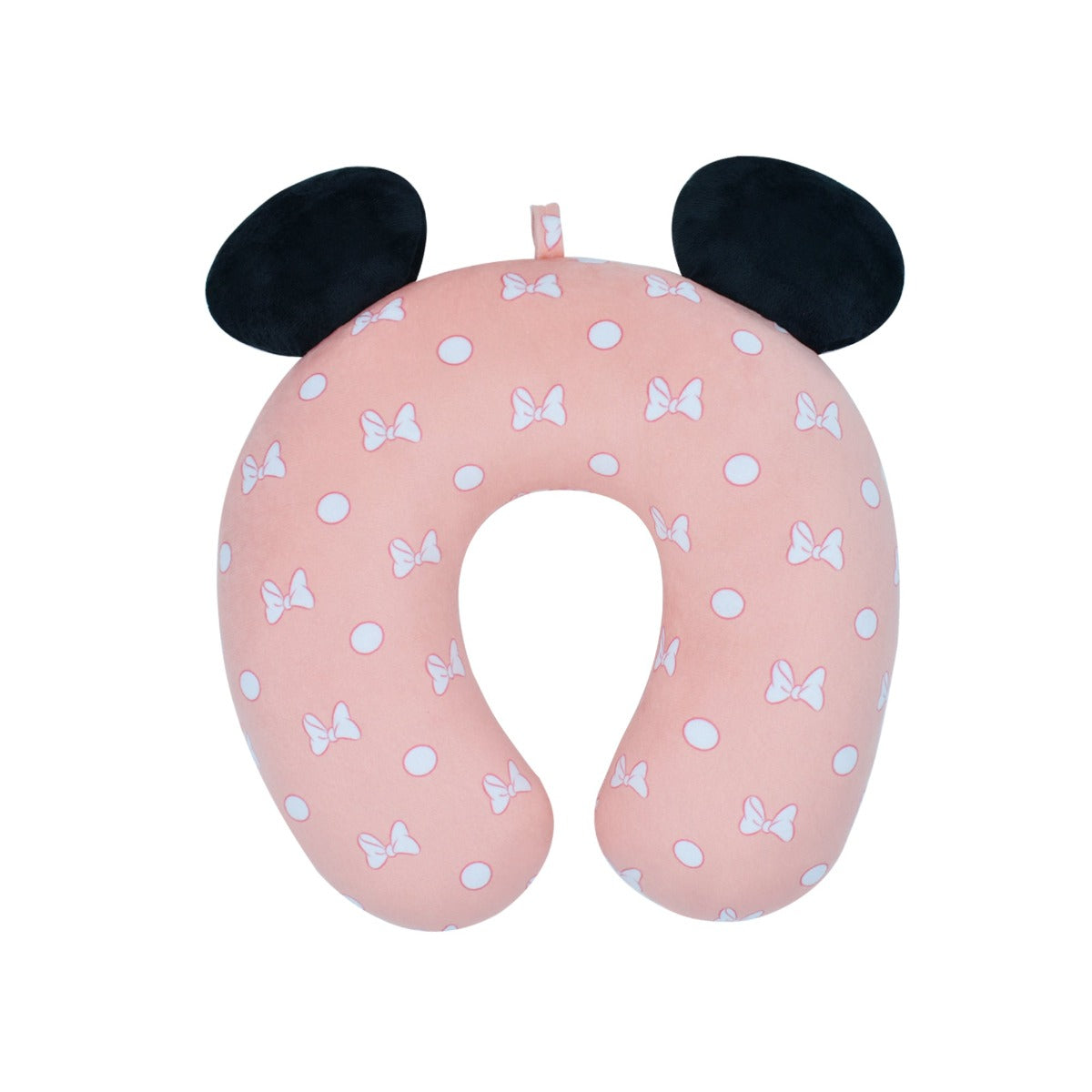 Disney Minnie Mouse Bow With Polka Dots Travel Neck Pillow