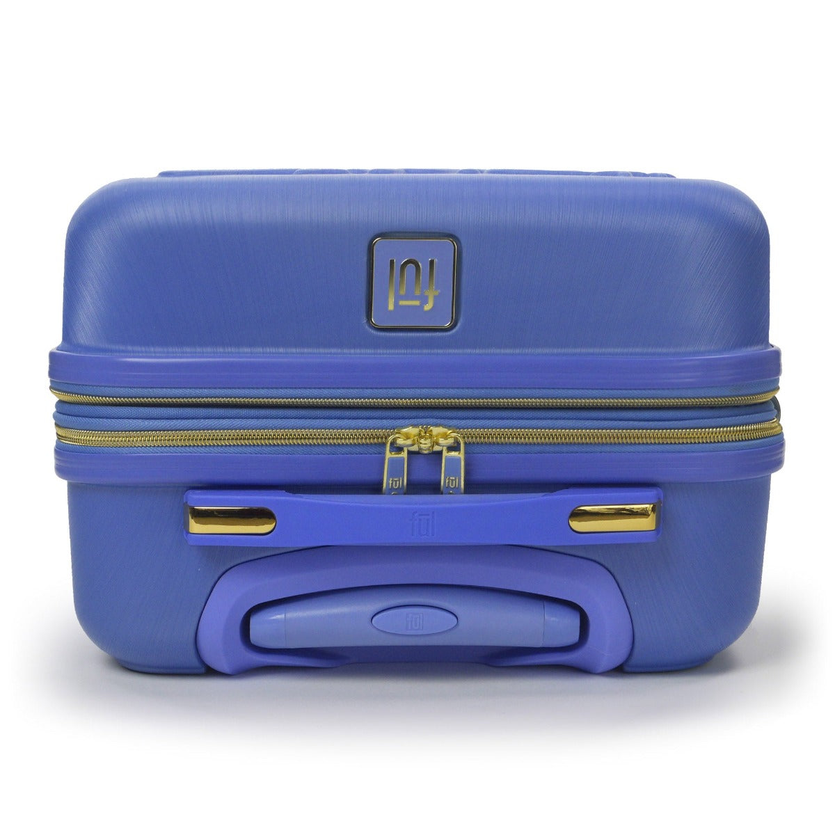 FŪL Disney Princess Cinderella hard sided 22 inch carry on luggage blue