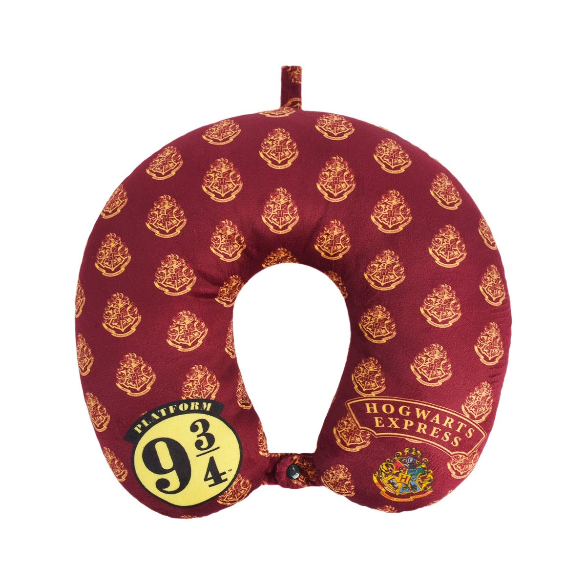 Harry Potter Burgundy Travel Neck Pillow, Hogwart's Express