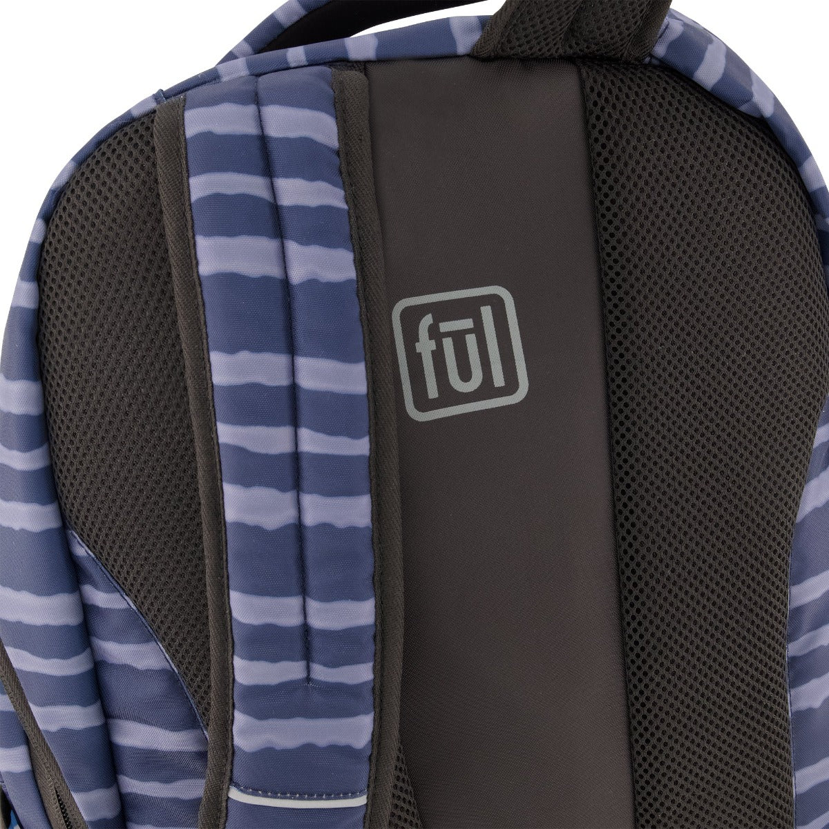 Hudson Laptop FUL Carry-On Backpack Navy Blue Stripe 