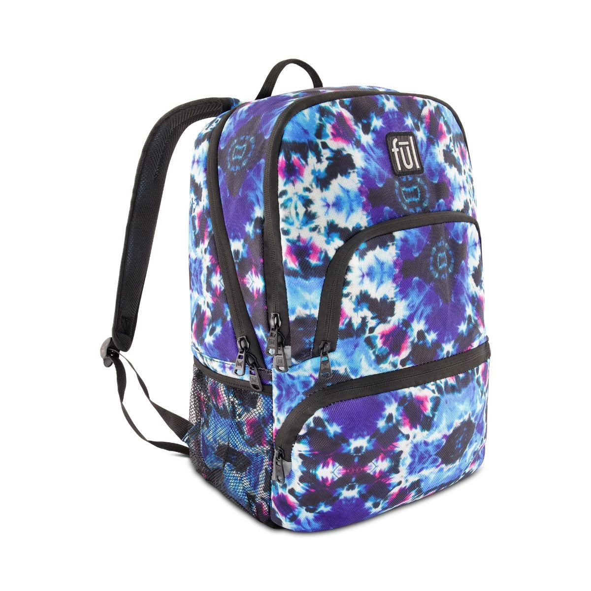 Terrace Laptop Backpack FUL Blue White Tie Dye Carry-On Backpack on Sale $29.99