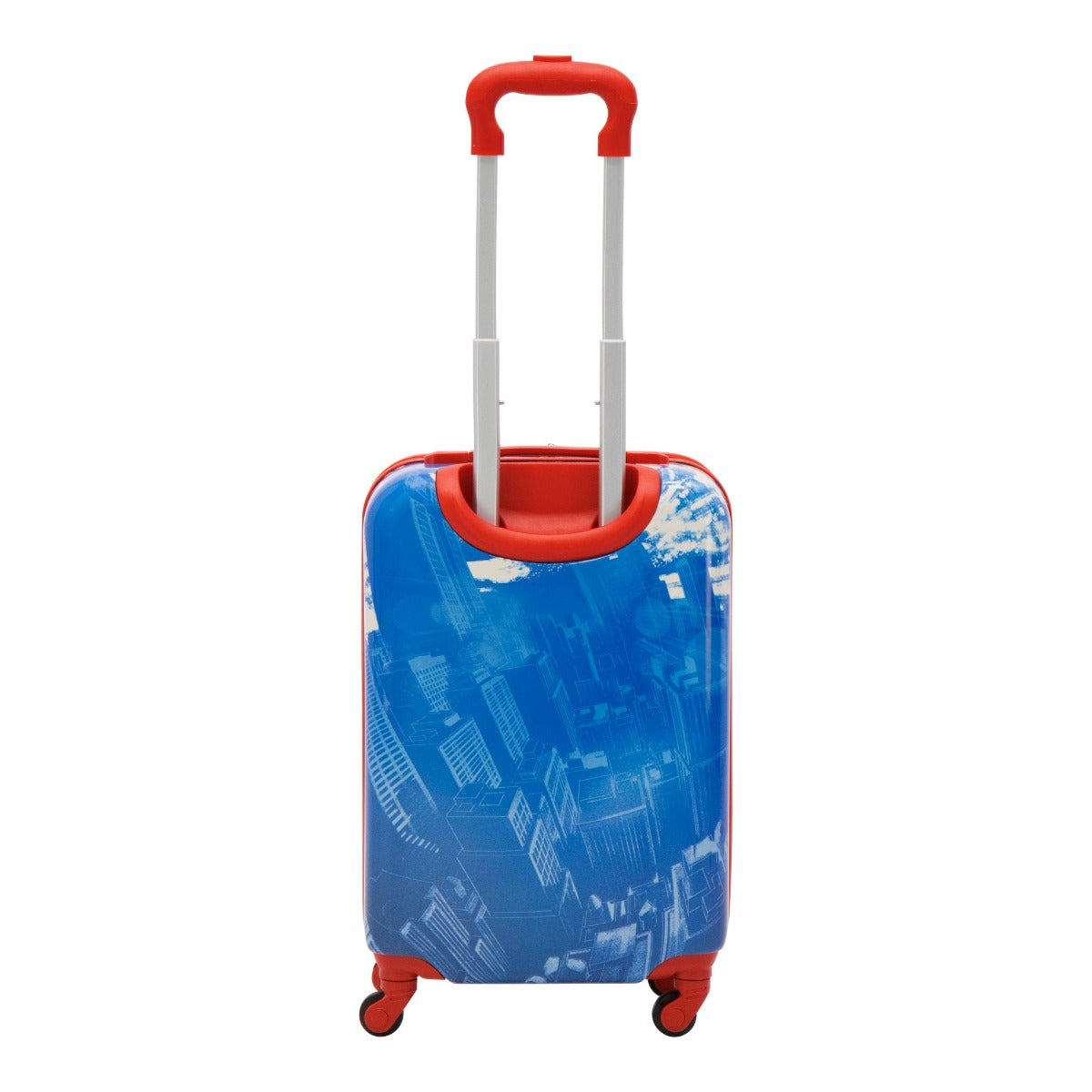 Marvel Ful Spiderman Web Slinging Hardside Spinner Suitcase - 21 inch Carry On Kids Travel Luggage