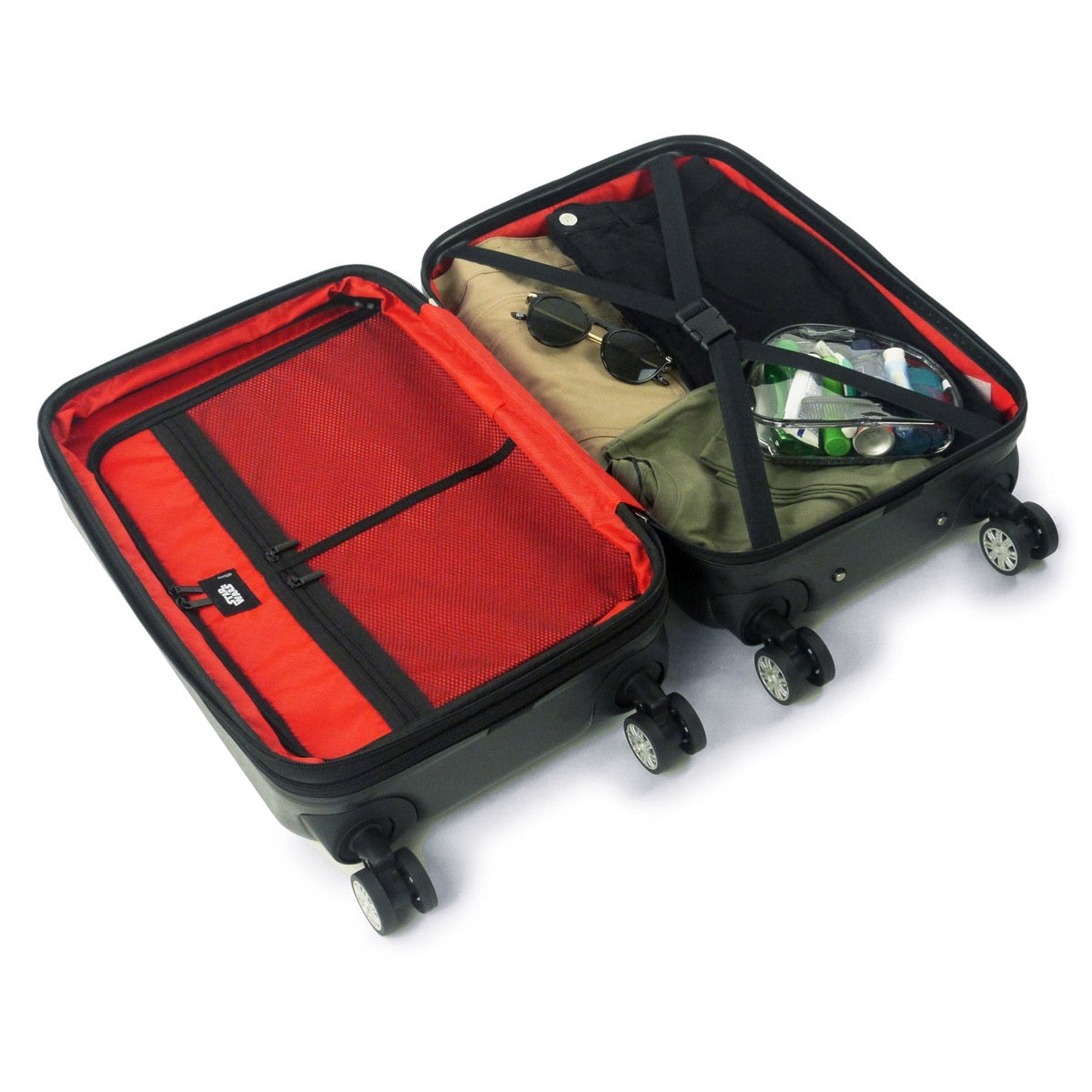 FUL Star Wars Darth Vader Embossed 21" Spinner Suitcase Inside Ful Affordable Luggage Embossed Black Interior