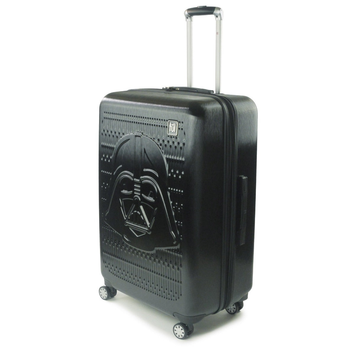 FUL Star Wars Darth Vader Embossed 30-inch black hardside spinner suitcase checked rolling luggage