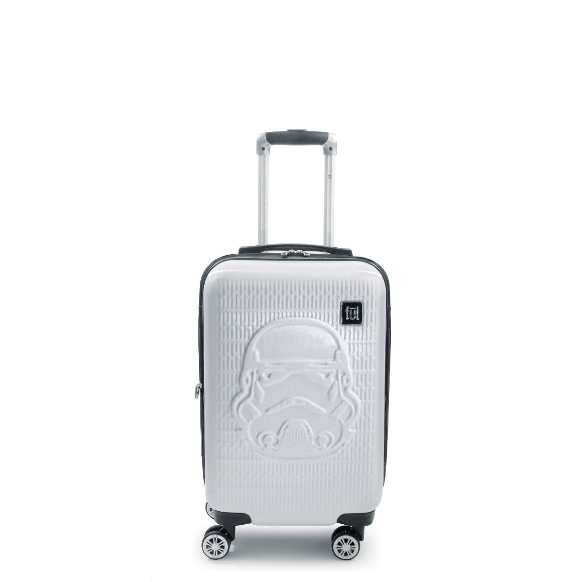 FUL Star Wars Storm Trooper Embossed 21-inch white carry-on suitcase luggage spinner wheels