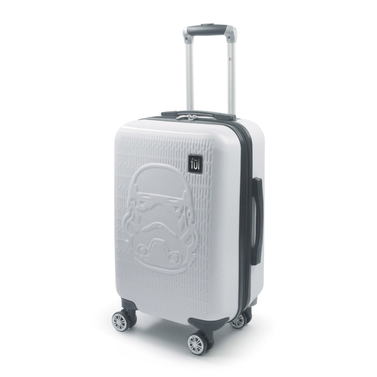 FUL Star Wars Storm Trooper Embossed 21-inch spinner wheeled suitcase luggage white
