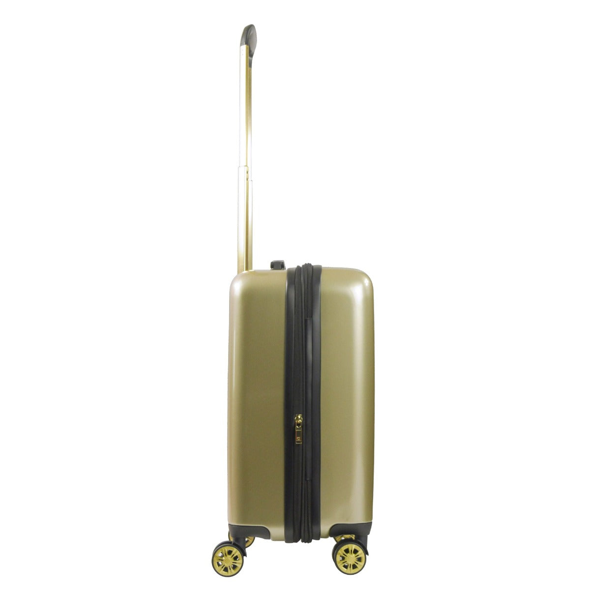 Ful Groove 22" carry-on hardside spinner suitcase gold luggage