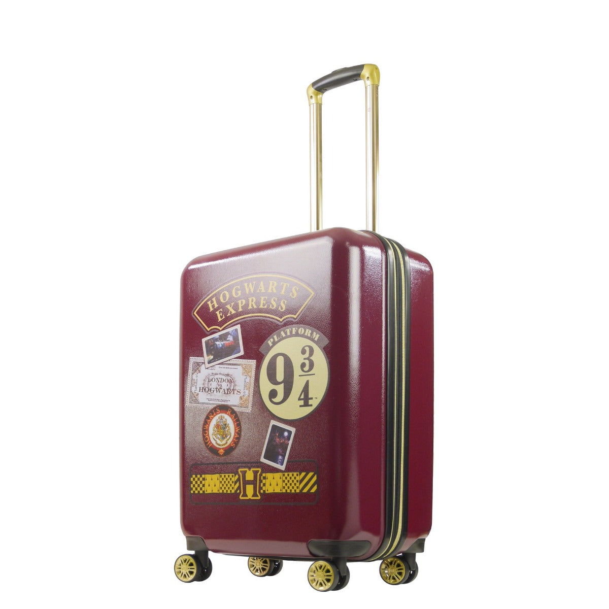 Harry Potter Hogwart Express 25" Spinner Suitcase Luggage Set Burgundy