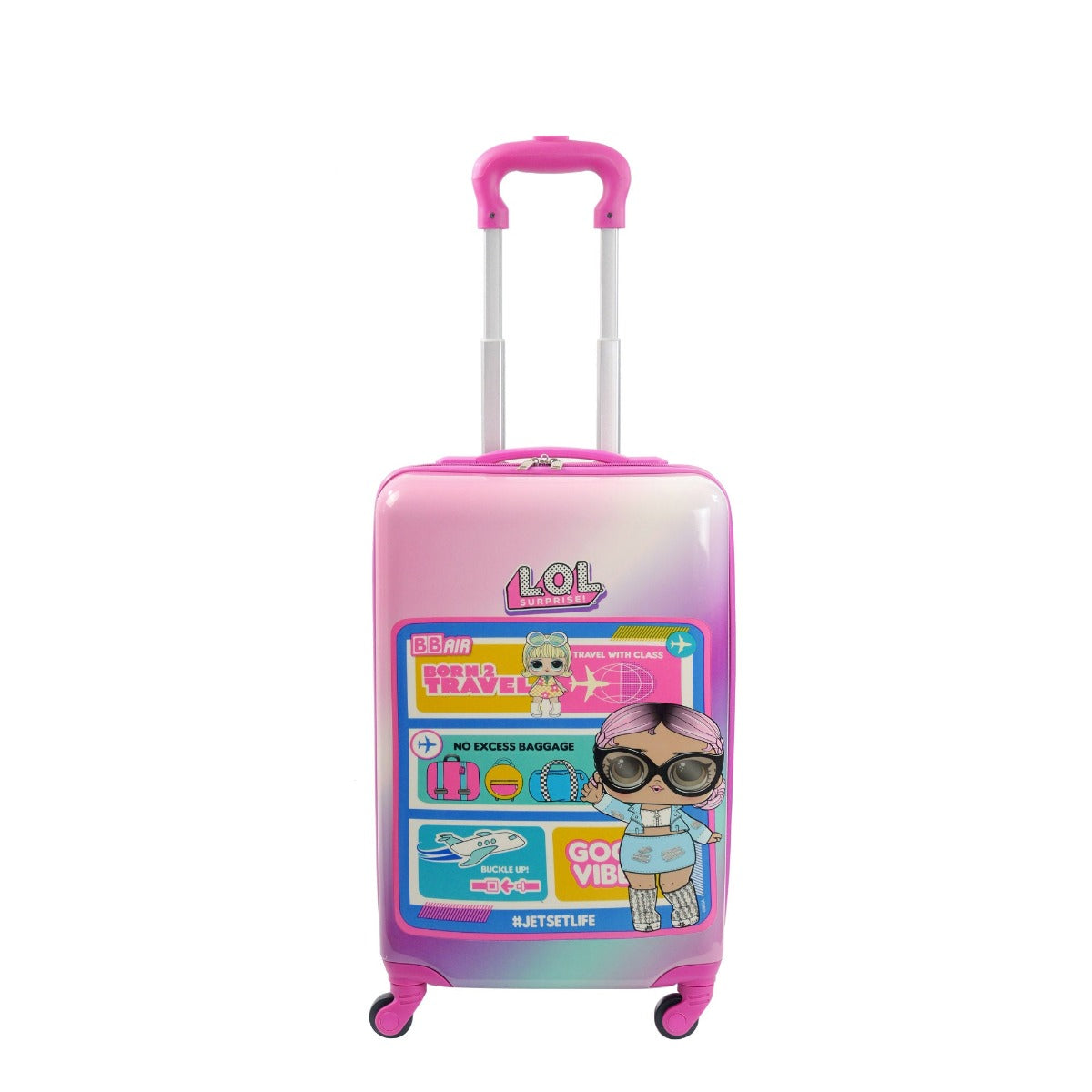 L.O.L. Surprise kids 21-inch hard-sided spinner luggage