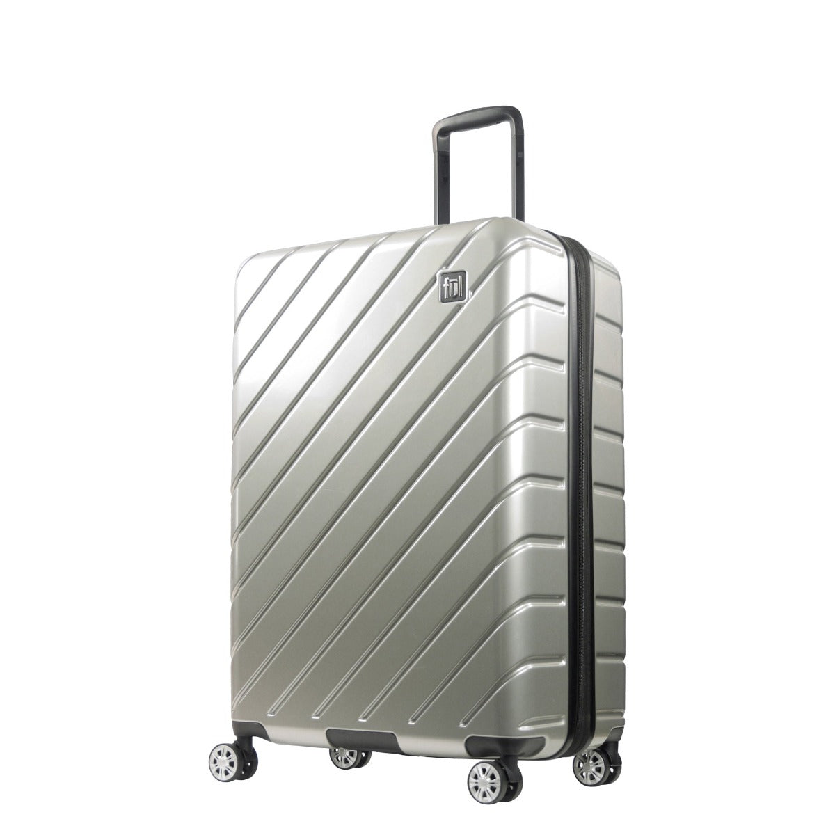 Velocity 31" Hardside Spinner Suitcase Checked Luggage Suitcase Silver
