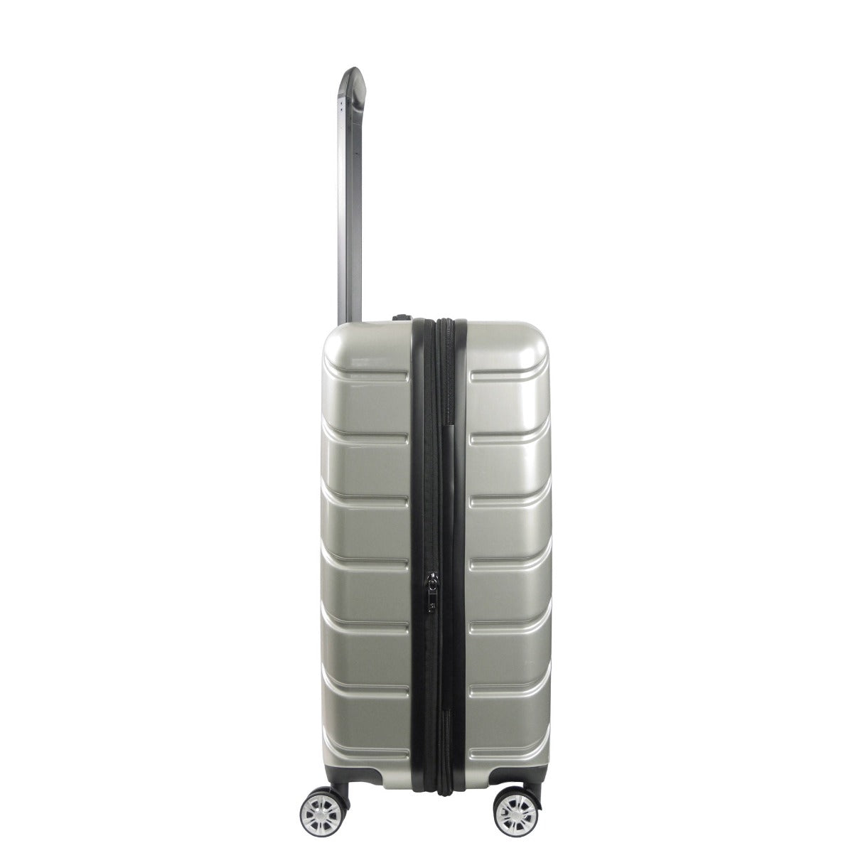 Ful Velocity 27" Expandable Silver Hardside Spinner Suitcase Luggage Check-in Bag