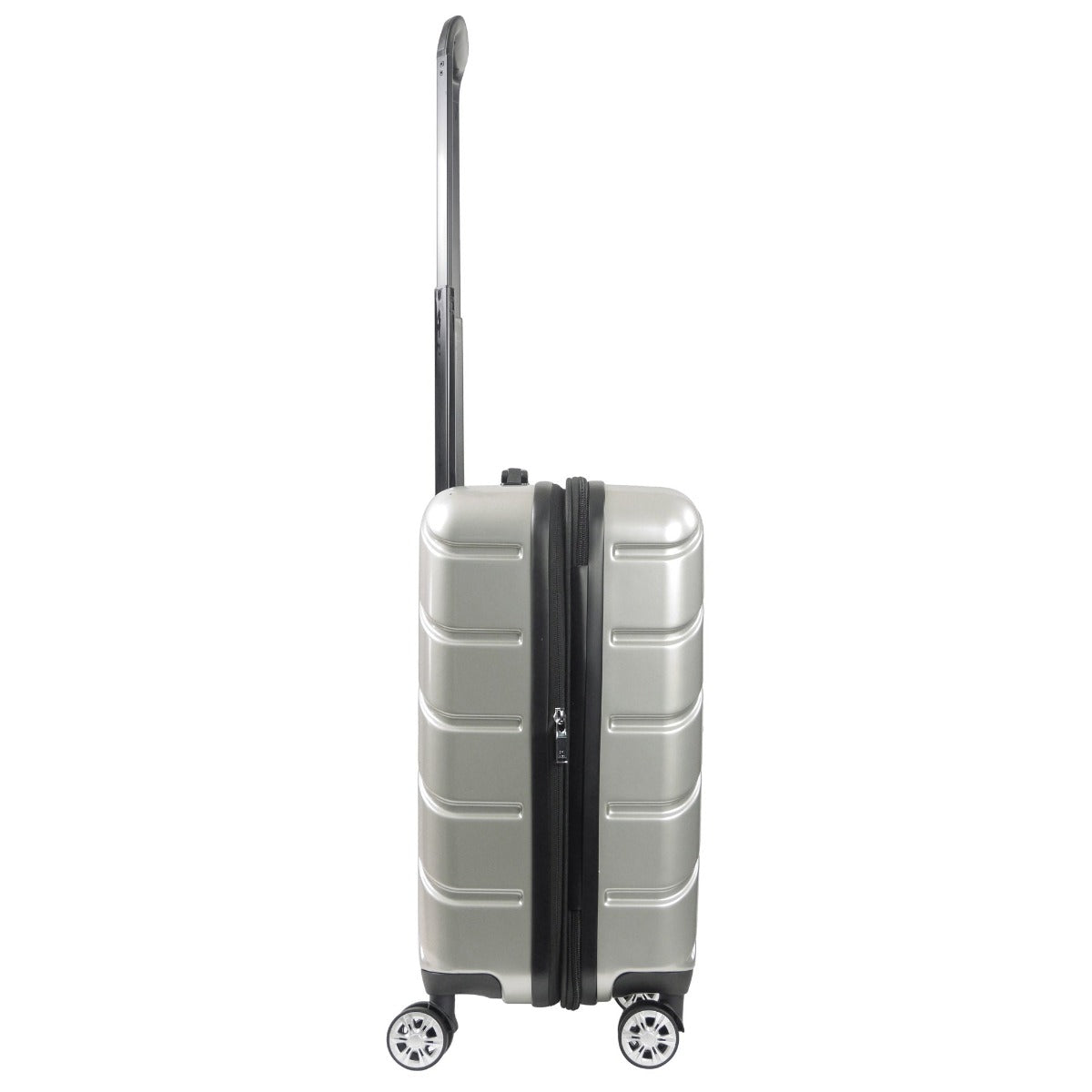 Ful Velocity 23" carry-on hardside spinner suitcase silver luggage