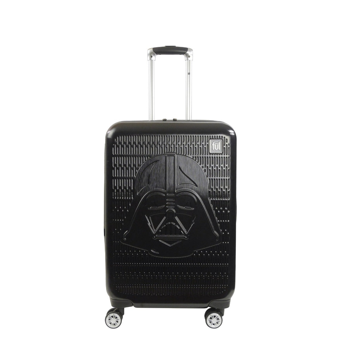 Star Wars Black Embossed 25 inch spinner suitcase Darth Vader Checked Luggage