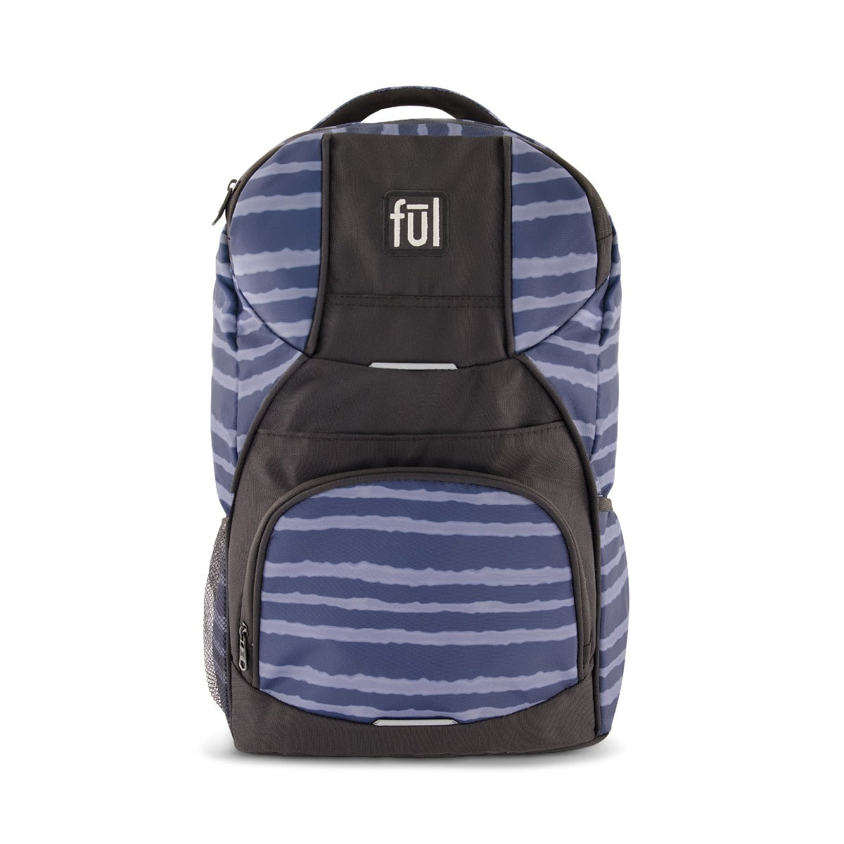 Hudson Laptop FUL Carry-On Backpack Navy Blue Stripe 