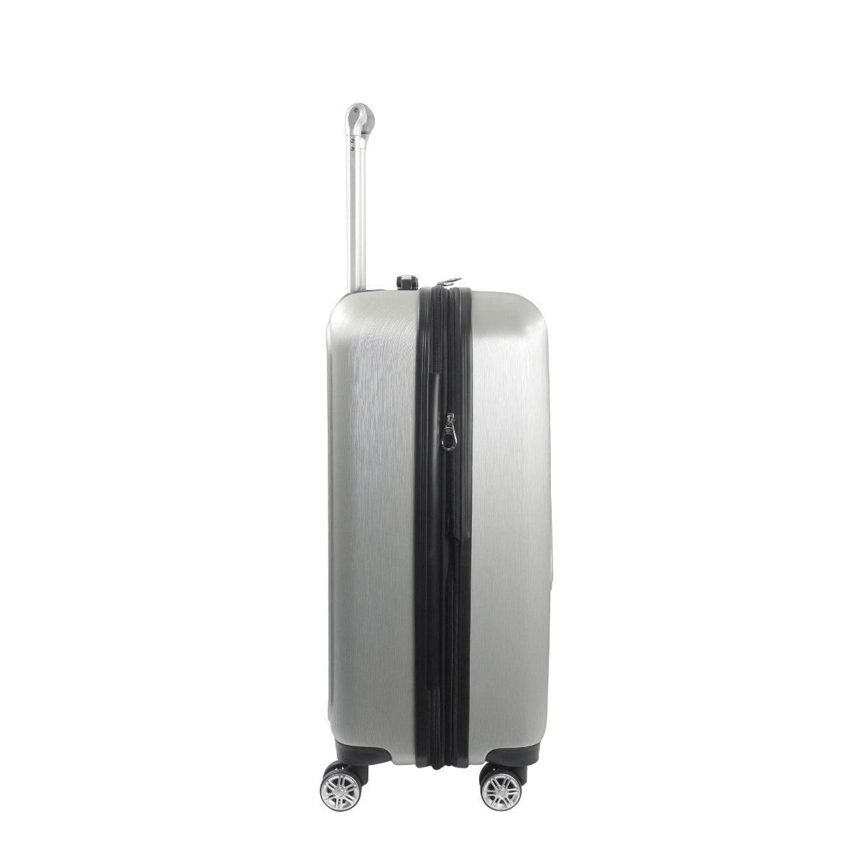 Silver hard cheap case suitcase