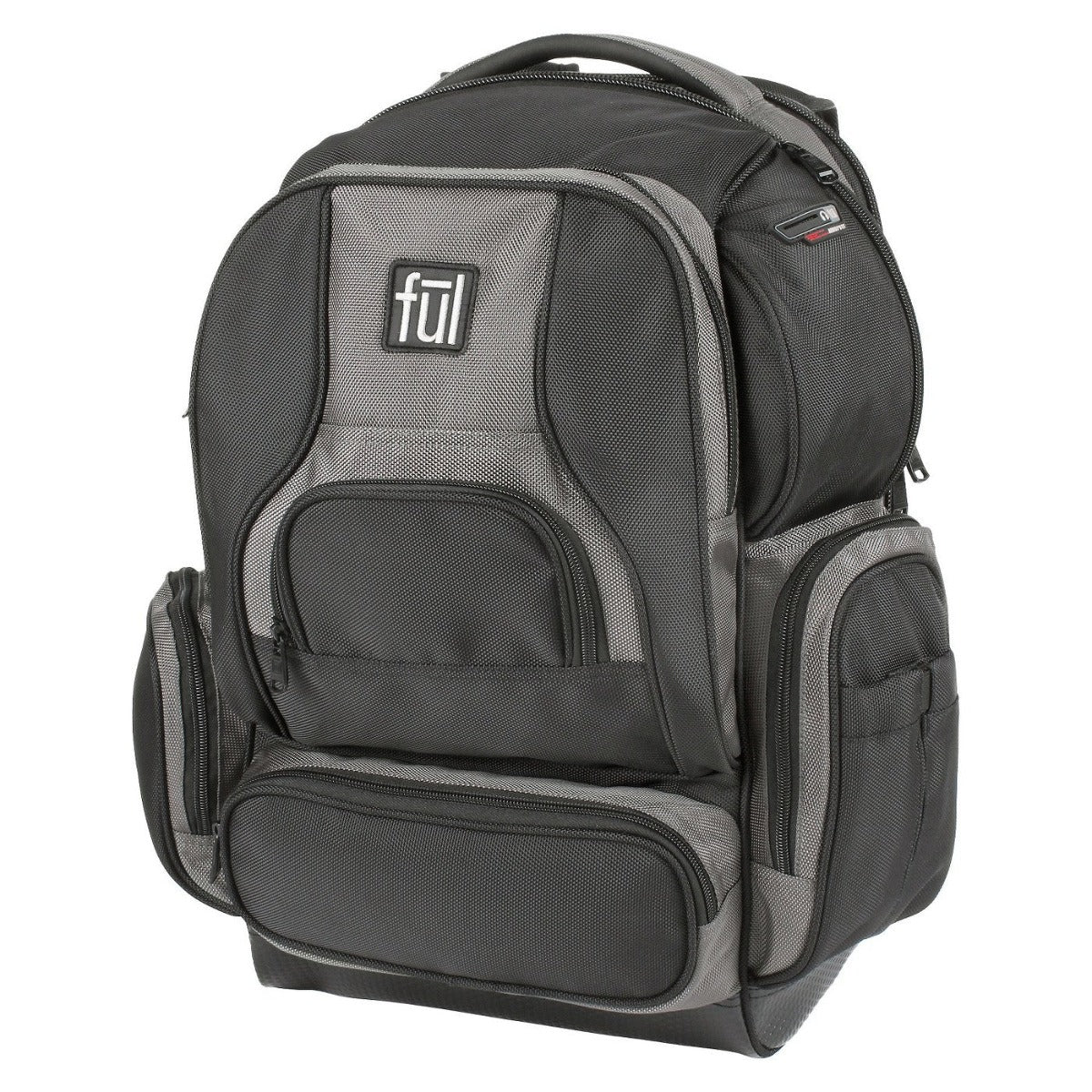 Big Easy-Ful 17" water resistant backpack gray and black