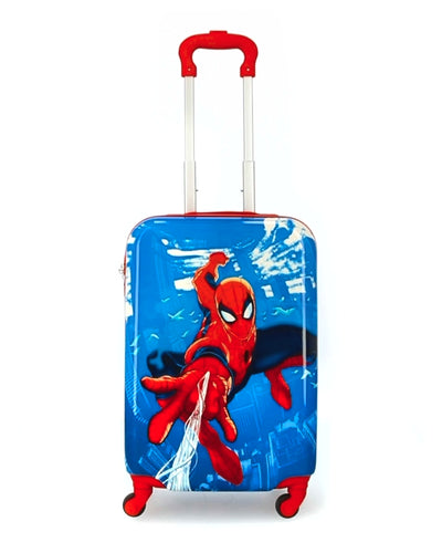 Marvel Ful Spiderman Web Slinging Hardside Spinner Suitcase - 21" Carry On Best Luggage for Kids