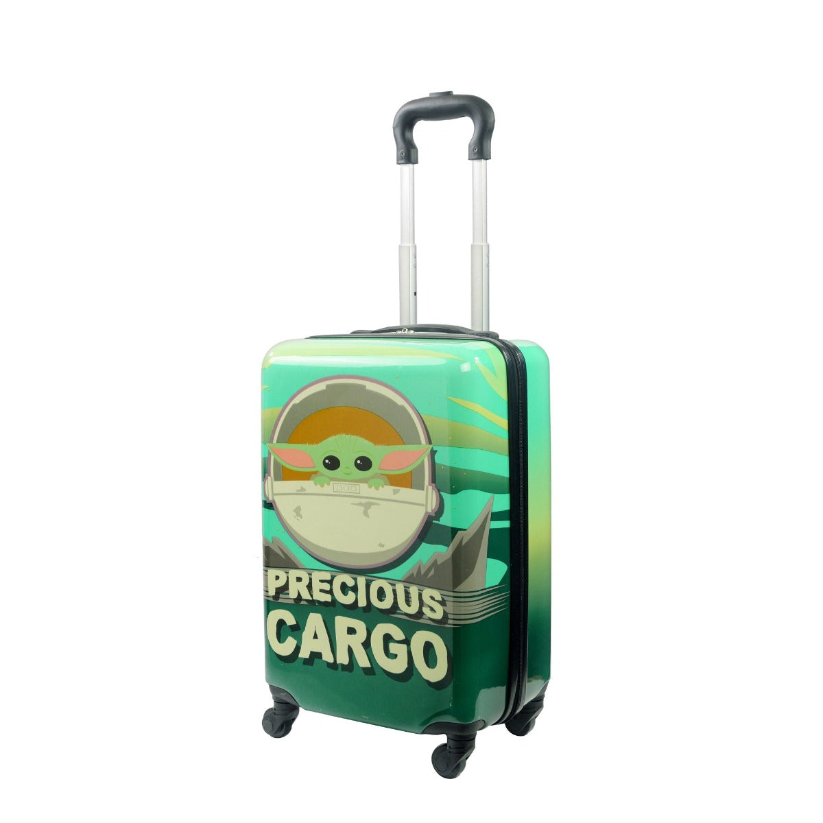 FUL Star Wars Grogu 21-inch Kids Hardsided Carry-On Spinner Luggage